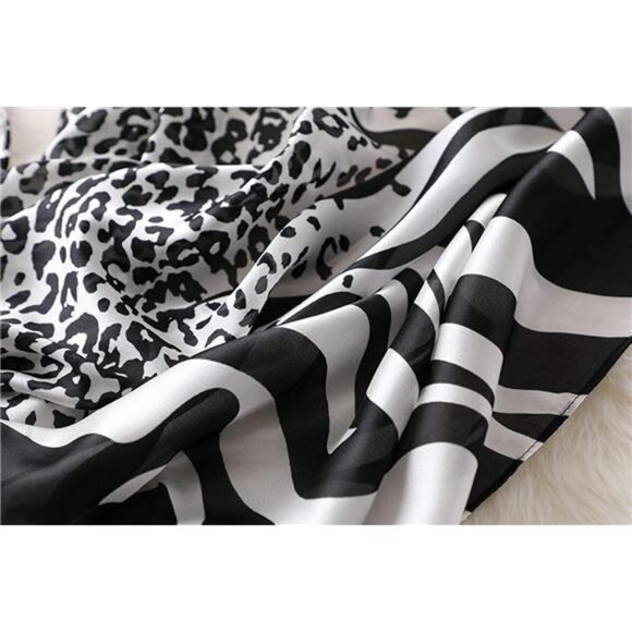 Silk Scarf Mulberry Silk Fashion Scarves Long Lightweight Shawl Wrap … - Picture 6 of 6